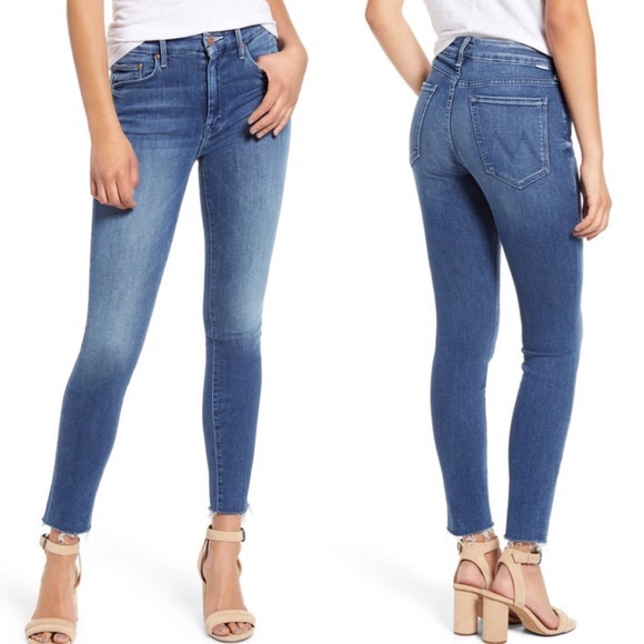 MOTHER Denim - Mother The Looker Ankle Fray Jeans (size 24)